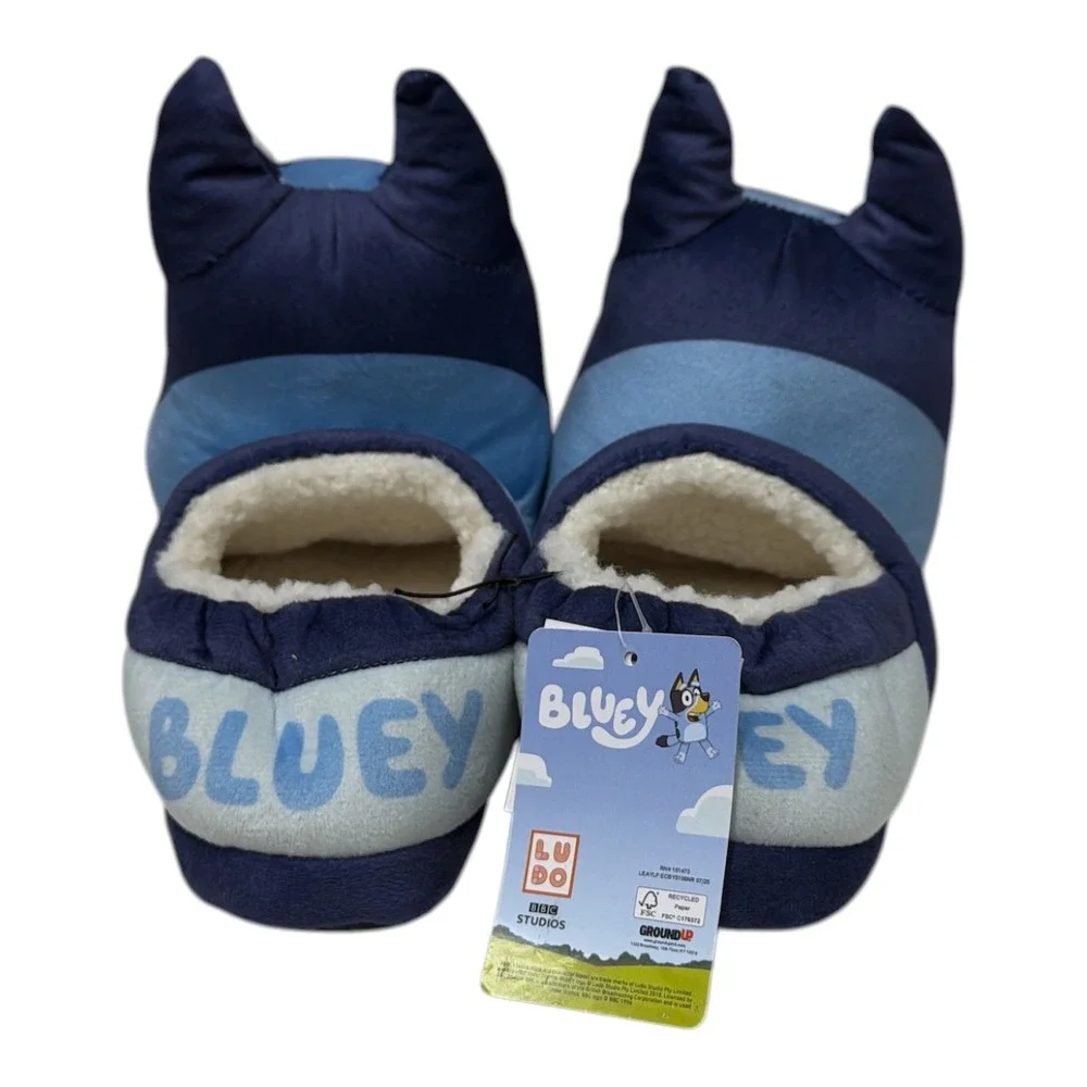 Bluey 3D Youth Slippers Ludo Studio Size 13/1 NWT